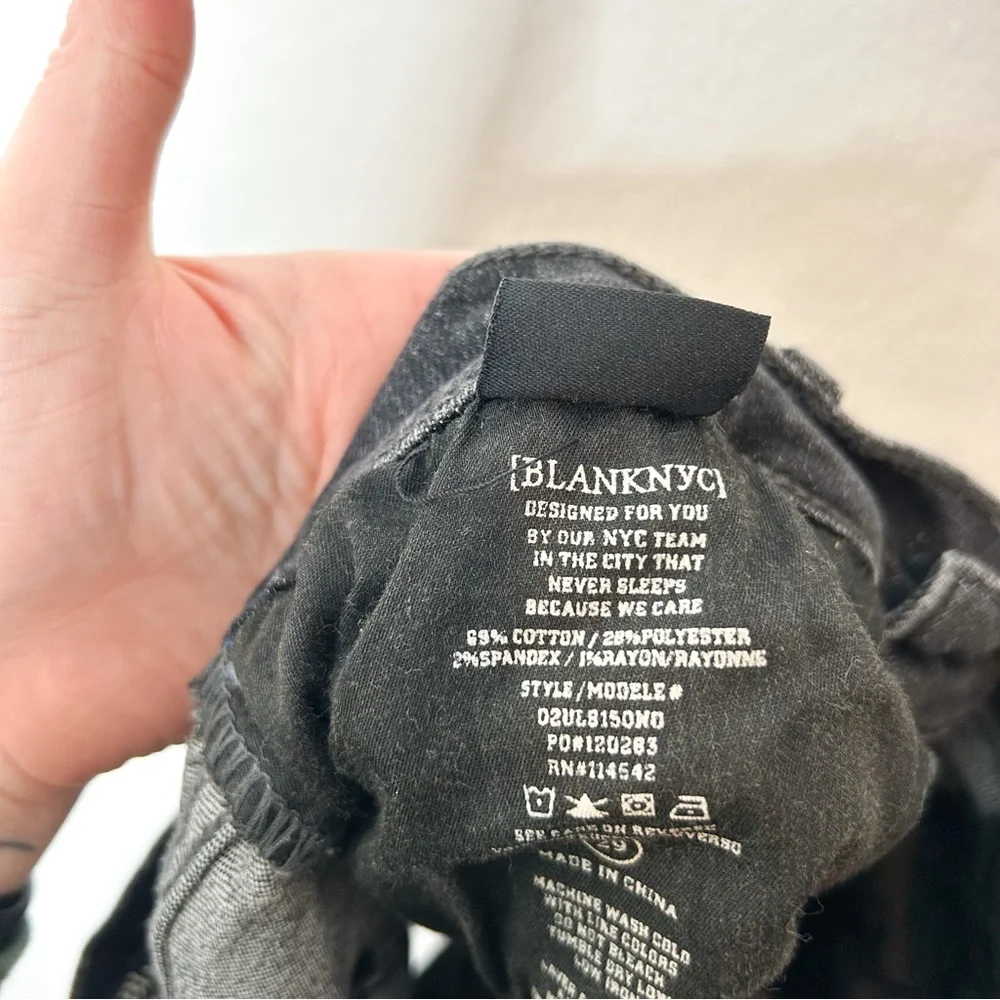 BLANK NYC Womens‎ The Fulton Shorts Distressed Denim Shorts 29